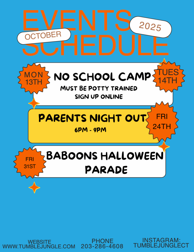 Tumble schedule oct 25